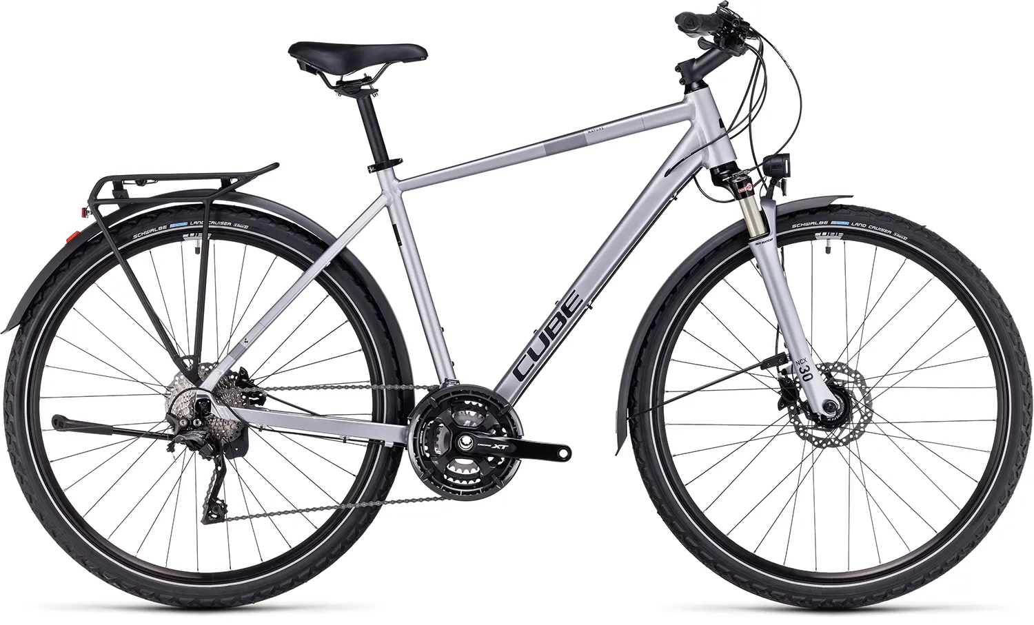 Cube 2024 Nature EXC Allroad polarsilver´n´black