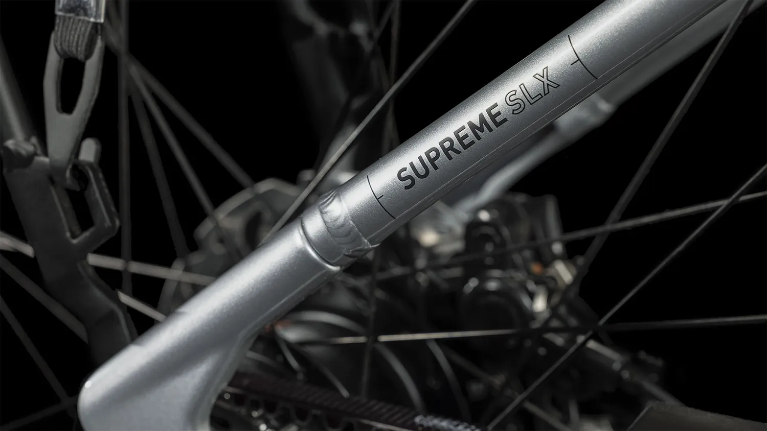 Cube 2024 Supreme RT Hybrid SLX 625 polarsilver´n´black | Wave