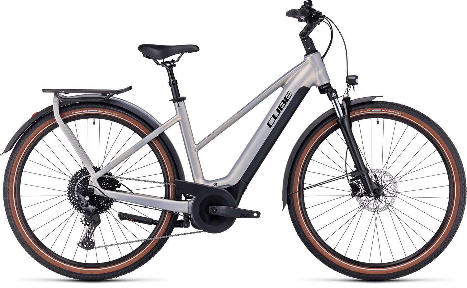 Cube 2024 Touring Hybrid Pro 625 pearlysilver´n´black | Trapez