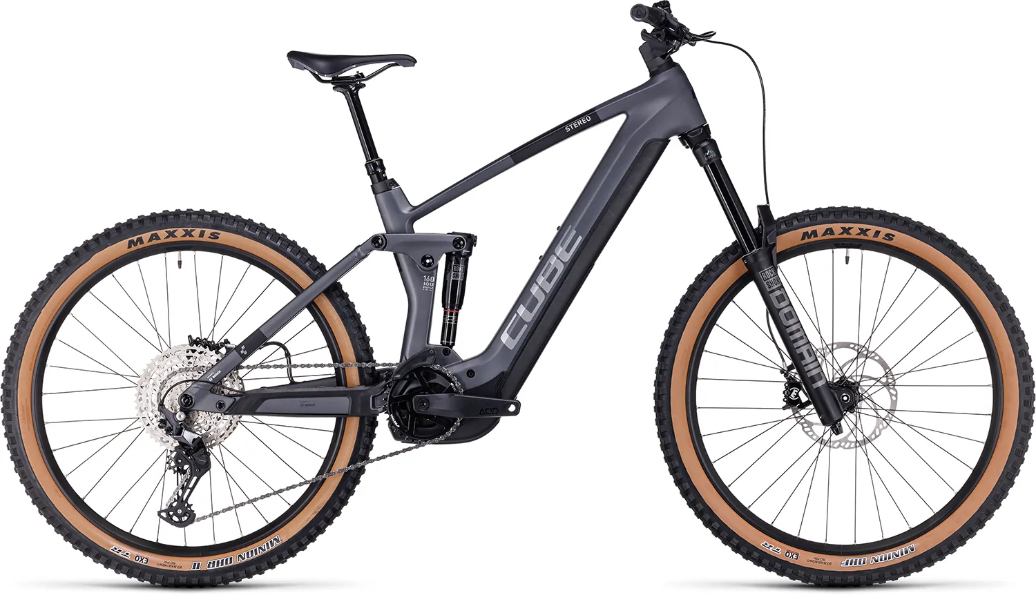 Cube 2024 Stereo Hybrid 160 HPC Race 750 27.5 grey´n´metal