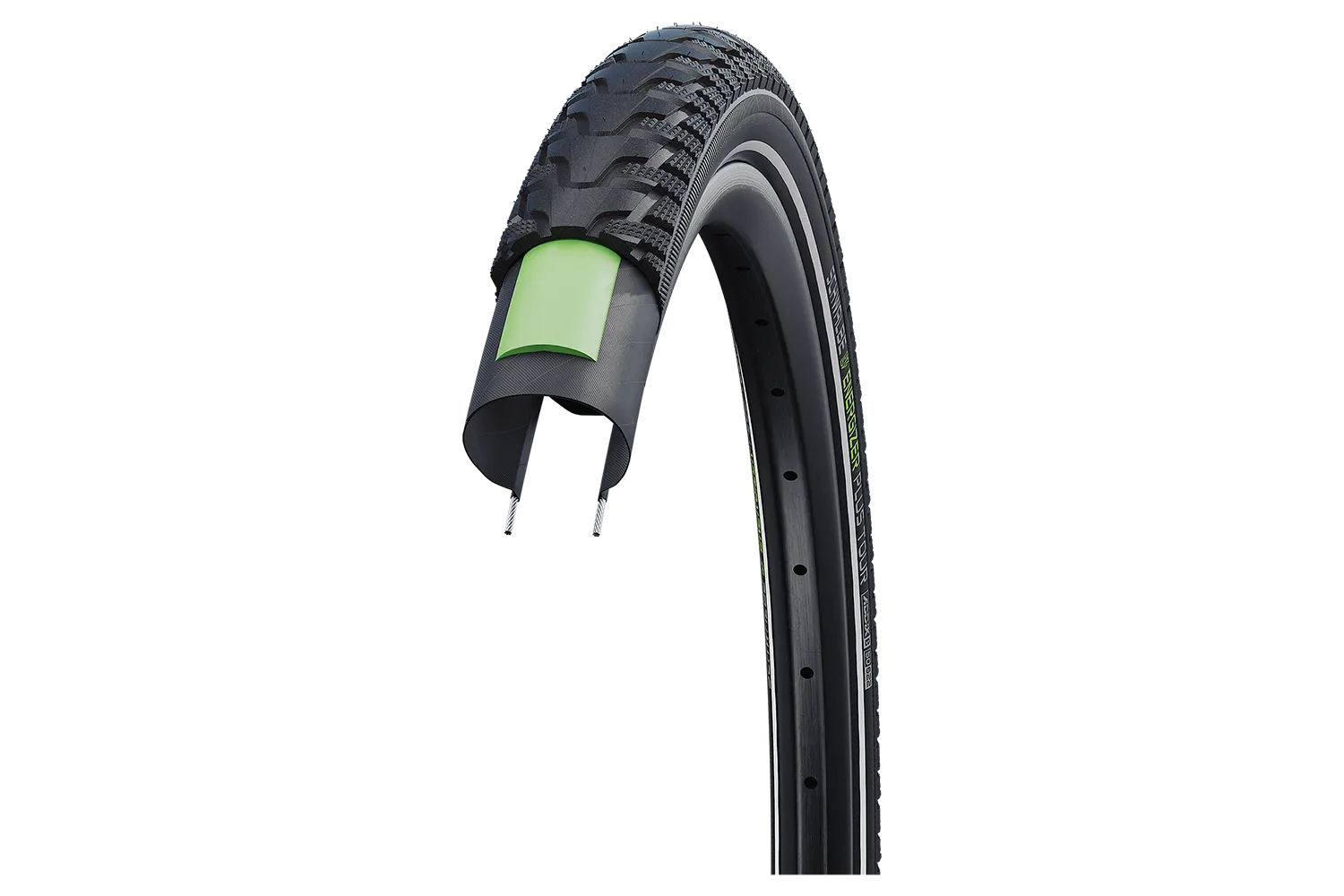 SCHWALBE Reifen ENERGIZER PLUS TOUR Perf, GreenGuard, TwinSkin