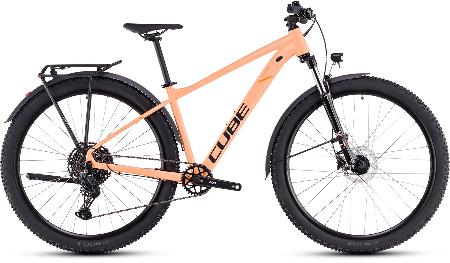 Cube 2025 Aim Race Allroad tangerine´n´black